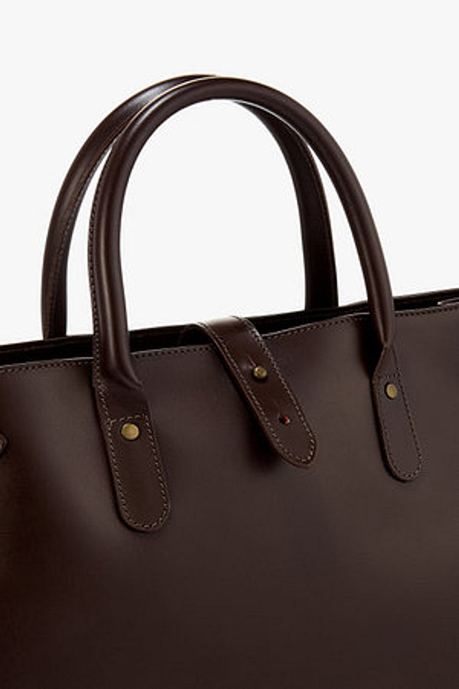 [ETTINGER] 레더 첼시 백 HAVANA