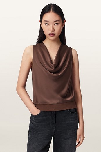 ALLSAINTS 올세인츠 조이 카울 탑 W042KE-10461 | 신세계V