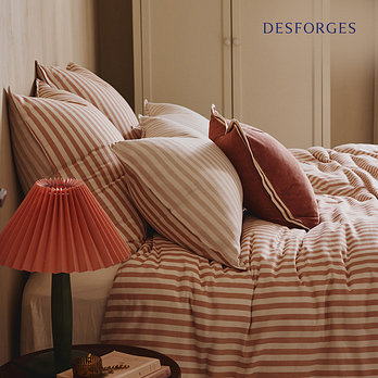 DESFORGES [데스포지스] 피프티피프티 침구세트 Q (누가) (이불커버+베개커버2p) | 신세계V