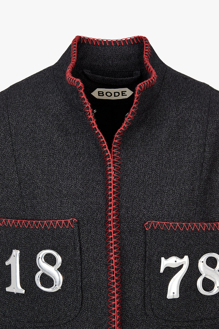 BODE(보디) [CAPSUL] BODE THORNPROOF 블랭킷 코트(WRF24JA017) | 신세계V