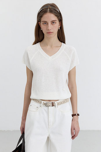DUNST HANDCRAFTED WEAVING CROCHET BELT ECRU_UDBE5E210CR | 신세계V