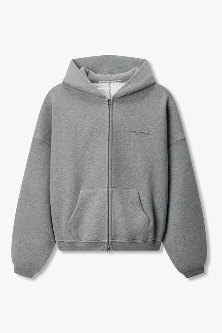 ALEXANDERWANG(알렉산더왕) [UNISEX] 올오버 핫픽스 후드 집업 | 신세계V