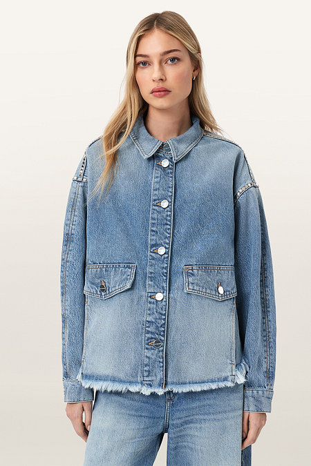 ALLSAINTS 올세인츠 헤티 스터드 샤켓 W113PE-2999 | 신세계V