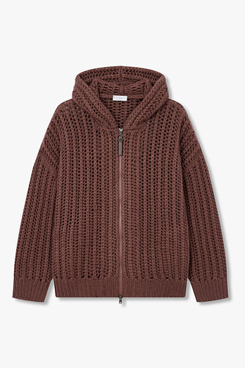 BRUNELLO CUCINELLI 여성 모닐리 풀러 캐시미어 가디건 | 신세계V