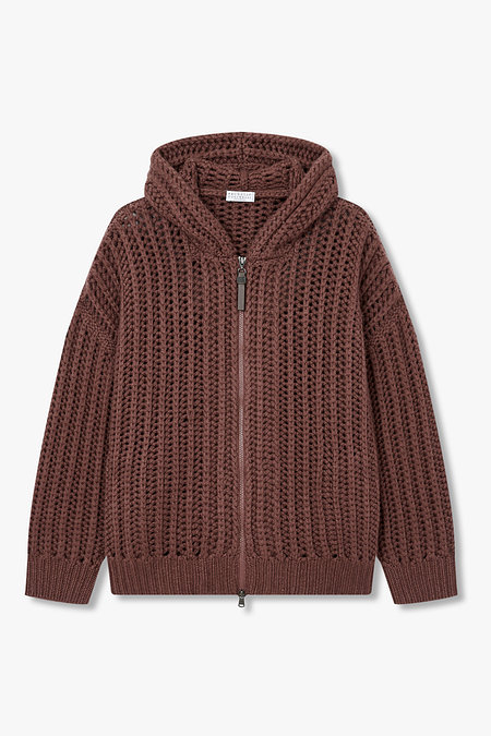 BRUNELLO CUCINELLI 여성 모닐리 풀러 캐시미어 가디건 | 신세계V