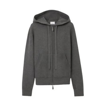 BURBERRY(버버리) 버버리 캐시미어 블렌드 지퍼 후디 8079360 | 신세계V