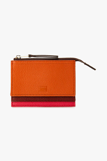 PAUL SMITH 레더 스몰 콘서티나 카드 홀더 파우치 | 신세계V