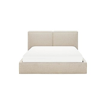 MATERASSO 그라나다 패브릭침대 Q (퀸), 버베나 매트포함, 미디움하드타입 | 신세계V