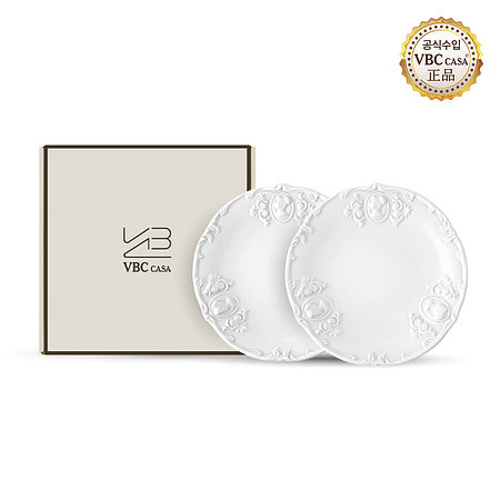 VBC CASA [SET] 까메오 앞접시 15.5cm 2P세트 기프트박스 | 신세계V
