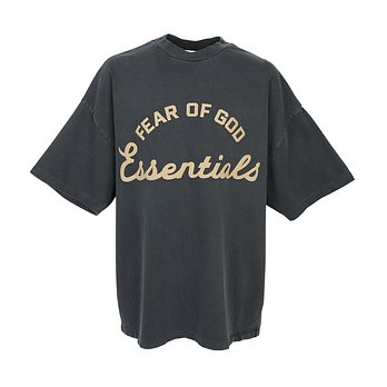 FEAR OF GOD [FEAR OF GOD] 피어오브갓 에센셜 남성 반팔티셔츠 125SP264111F FADED IRON | 신세계V