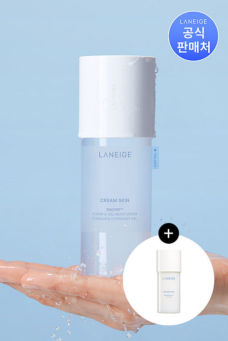 LANEIGE 라네즈 크림 스킨 징크펩 토너&젤모이스처라이저 170ml | 신세계V
