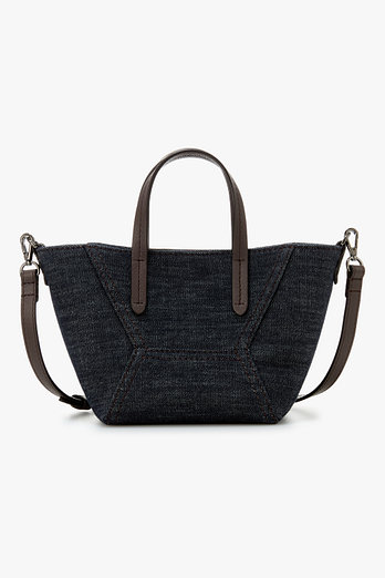 BRUNELLO CUCINELLI 여성 BC DUO 모닐리 데님 미니 백 | 신세계V
