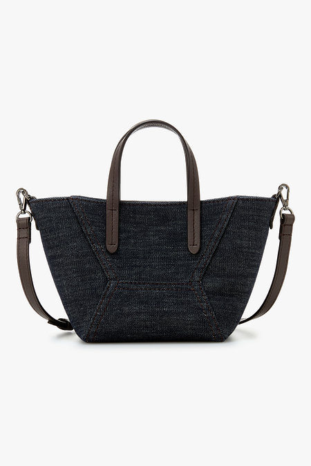 BRUNELLO CUCINELLI 여성 BC DUO 모닐리 데님 미니 백 | 신세계V