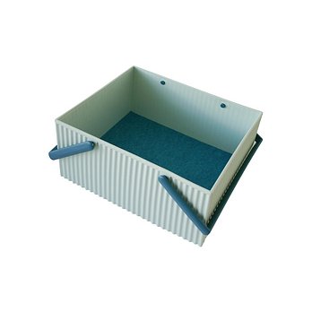 HACHIMAN [Hachiman] 하치만 옴니 핸들 바스켓  라지 블루 | 신세계V