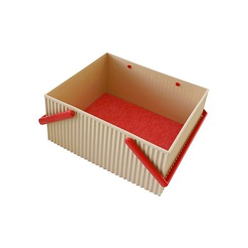 HACHIMAN [Hachiman] 하치만 옴니 핸들 바스켓 라지 카페오레 | 신세계V