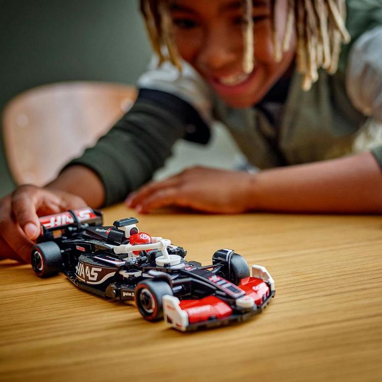 77250 MoneyGram Haas F1 Team VF-24 레이스 카 레고 스피드 챔피언