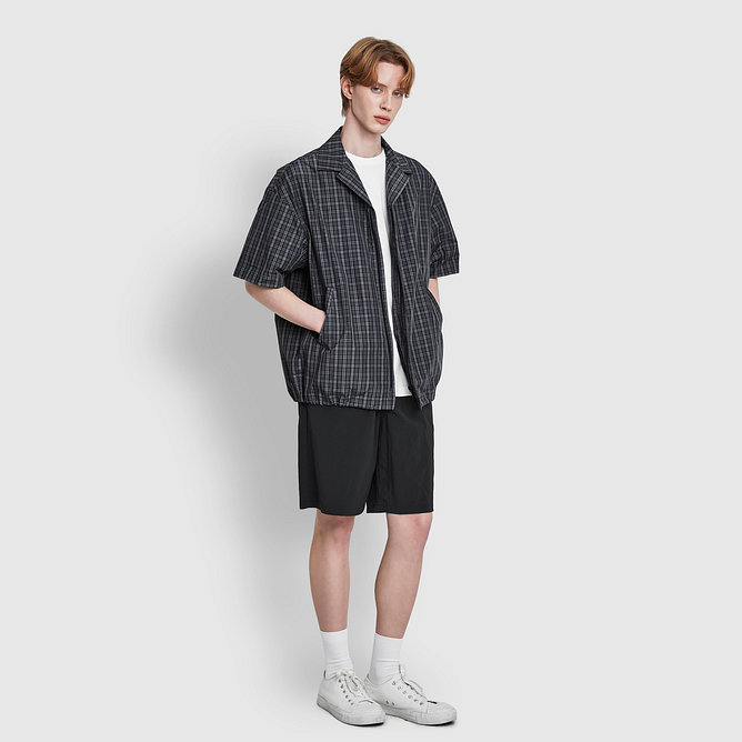 [공용] 사각사각 오픈카라 반팔 셔켓 [S~XL]