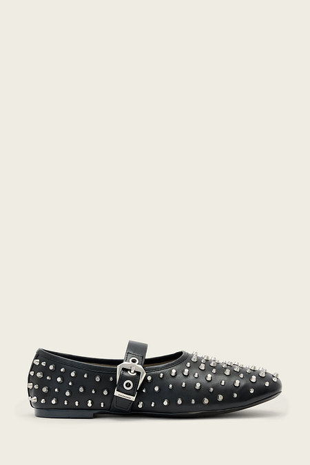 ALLSAINTS 올세인츠 사빈 스터드 슈즈 W088FE-5 | 신세계V