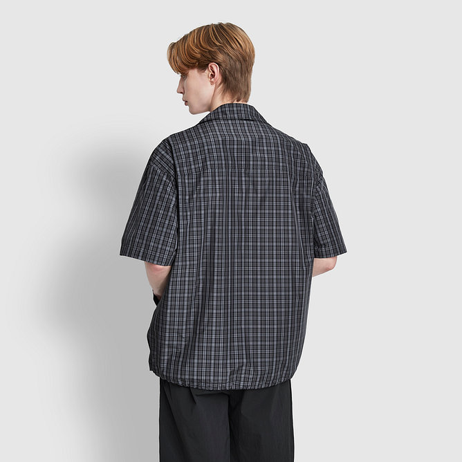 [공용] 사각사각 오픈카라 반팔 셔켓 [S~XL]