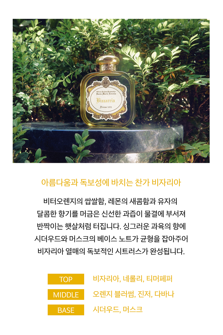 비자리아 오드퍼퓸 50ml