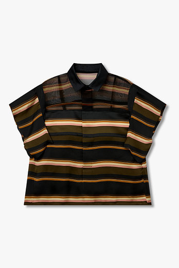 SACAI 여성 호리존탈 스트라이프 풀오버 | 신세계V