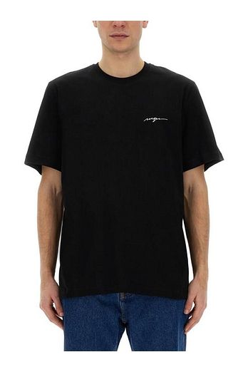 MSGM 엠에스지엠 반팔 티셔츠 3640MM141 247002 99 BLACK DOM | 신세계V