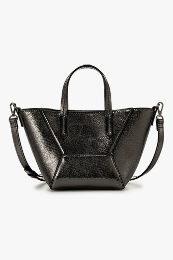 BRUNELLO CUCINELLI 여성 BC DUO 모닐리 샤인 레더 미니 백 | 신세계V