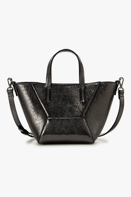 BRUNELLO CUCINELLI 여성 BC DUO 모닐리 샤인 레더 미니 백 | 신세계V