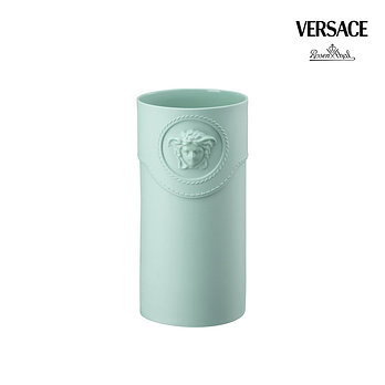 VERSACE LIVING [베르사체] 메두사 원통 화병 그린 1p (24cm) | 신세계V