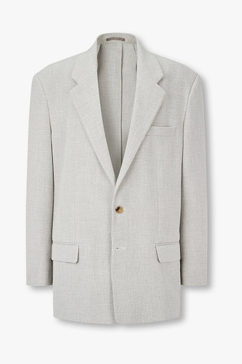 MAN ON THE BOON 코튼 헤링본 수트 자켓 | 신세계V