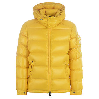MONCLER [명품] 몽클레어 25FW MAYA 로고패치 패딩 자켓 옐로우 1A536 00 68950 141 48200681 | 신세계V