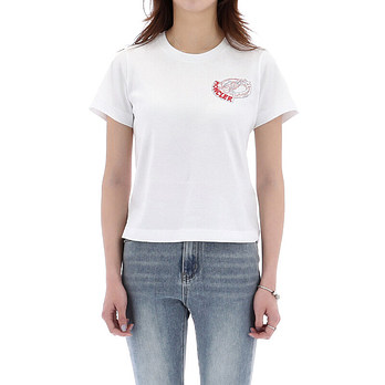 MONCLER [명품] 26SS 몽클레어 로고 반팔 티셔츠 8C00011 89B8U 00A 50522845 | 신세계V