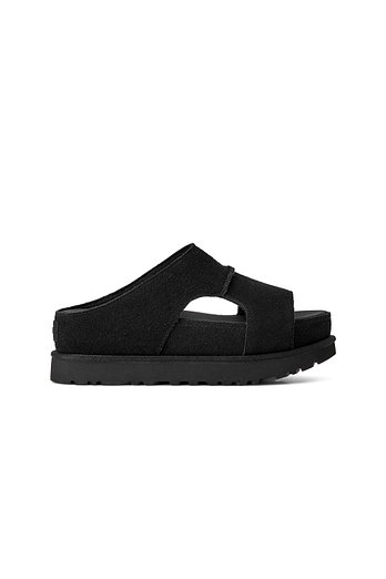 UGG [WOMEN] 골든스타 하이 플랫폼 슬라이드 (골든스타 하이 컷아웃 슬라이드) | 신세계V