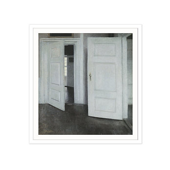 ARTISH [FRAME] White doors, Strandgade 30 / 빌헬름 함메르쇼이 | 신세계V
