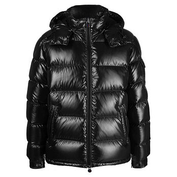 MONCLER [명품] 몽클레어 25FW MAYA 로고패치 패딩 자켓 블랙 1A536 00 68950 999 48200682 | 신세계V